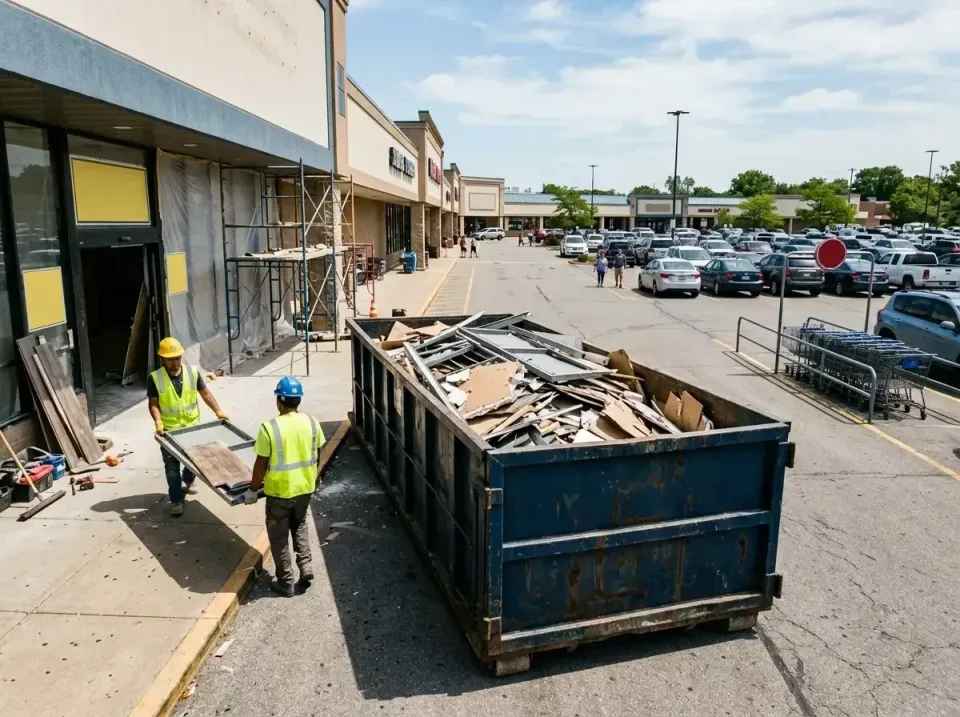 retail-store-renovation-debris-003 — frequently asked questions, Roll-off Dumpster Rentals in Poinciana, FL